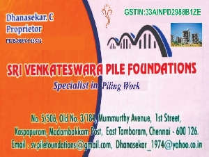 Sri Venkateswara Pile Foundations