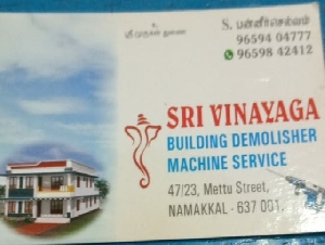 Sri Vinayaga Building Demolisher Machine Service 