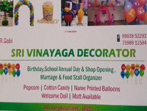 Sri Vinayaga Decorator