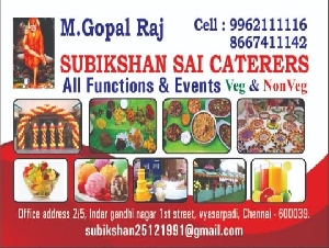Subikshan Sai Caterers 