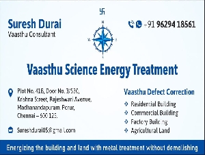 Suresh Durai Vaasthu Consultant