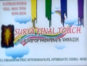 Surya Final Touch Painting Contract Work