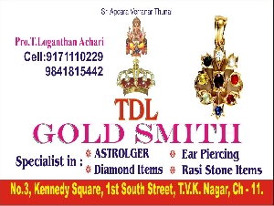 TDL Goldsmith - Ear Piercing Specialist in Perambur