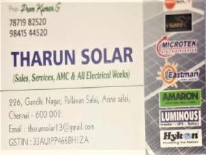 Tharun Solar Sales and Services