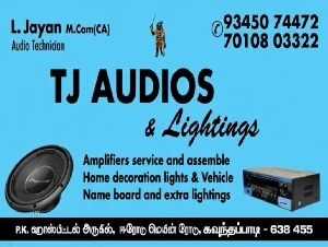 TJ Audios & Lightings