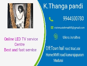 Thangapandi Online LED TV Service Center