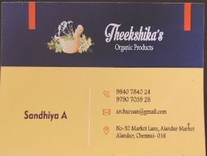 Theekshika's Organic Products