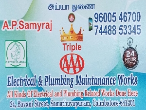 Triple AAA Electrical & Plumbing Maintanance Works
