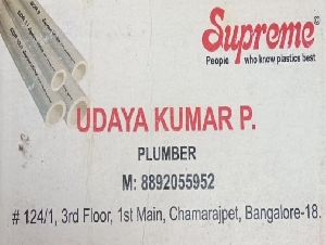 Udaya Kumar Plumber