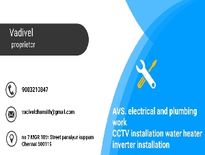 Avs Electrical and plumbing work