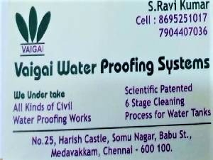 Vaigai Water Proofing Systems