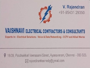 Vaishnavi Electrical Contractors & Consultants