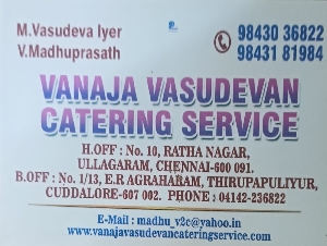 Vanaja Vasudevan Catering Service