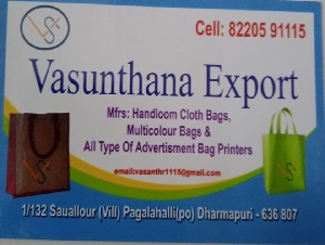 Vasunthana Export