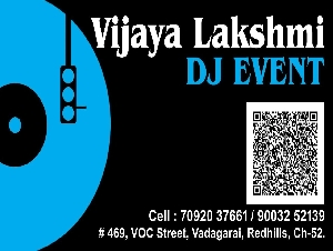 Vijaya Lakshmi DJ Events