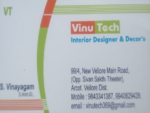 Vinu Tech Interior Designer & Decor's