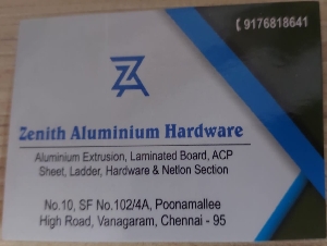 Zenith Aluminium Hardware