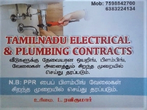 Tamilnadu Electrical and Plumbing Contractor